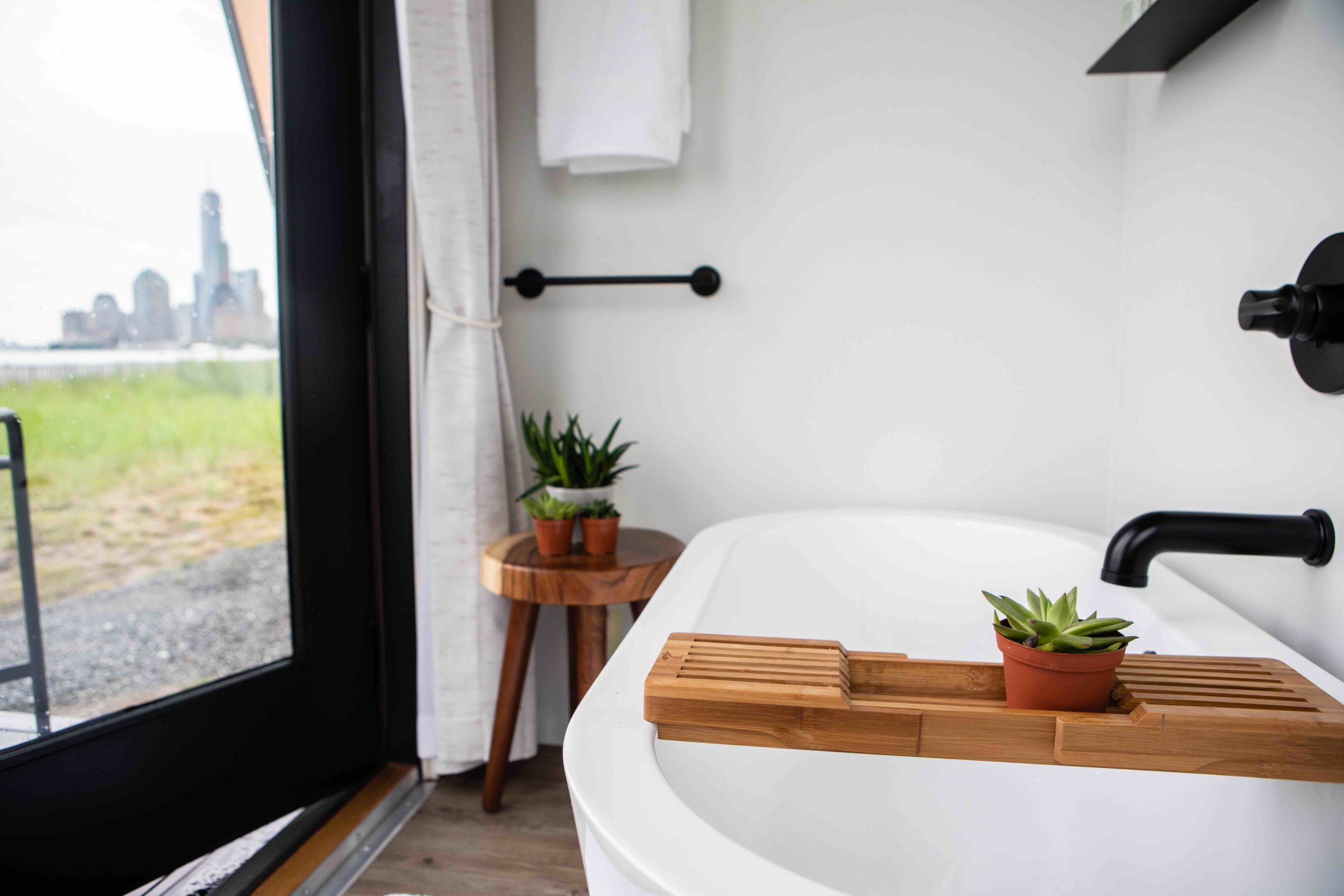 Outlook Shelter accommodation bathroom interior