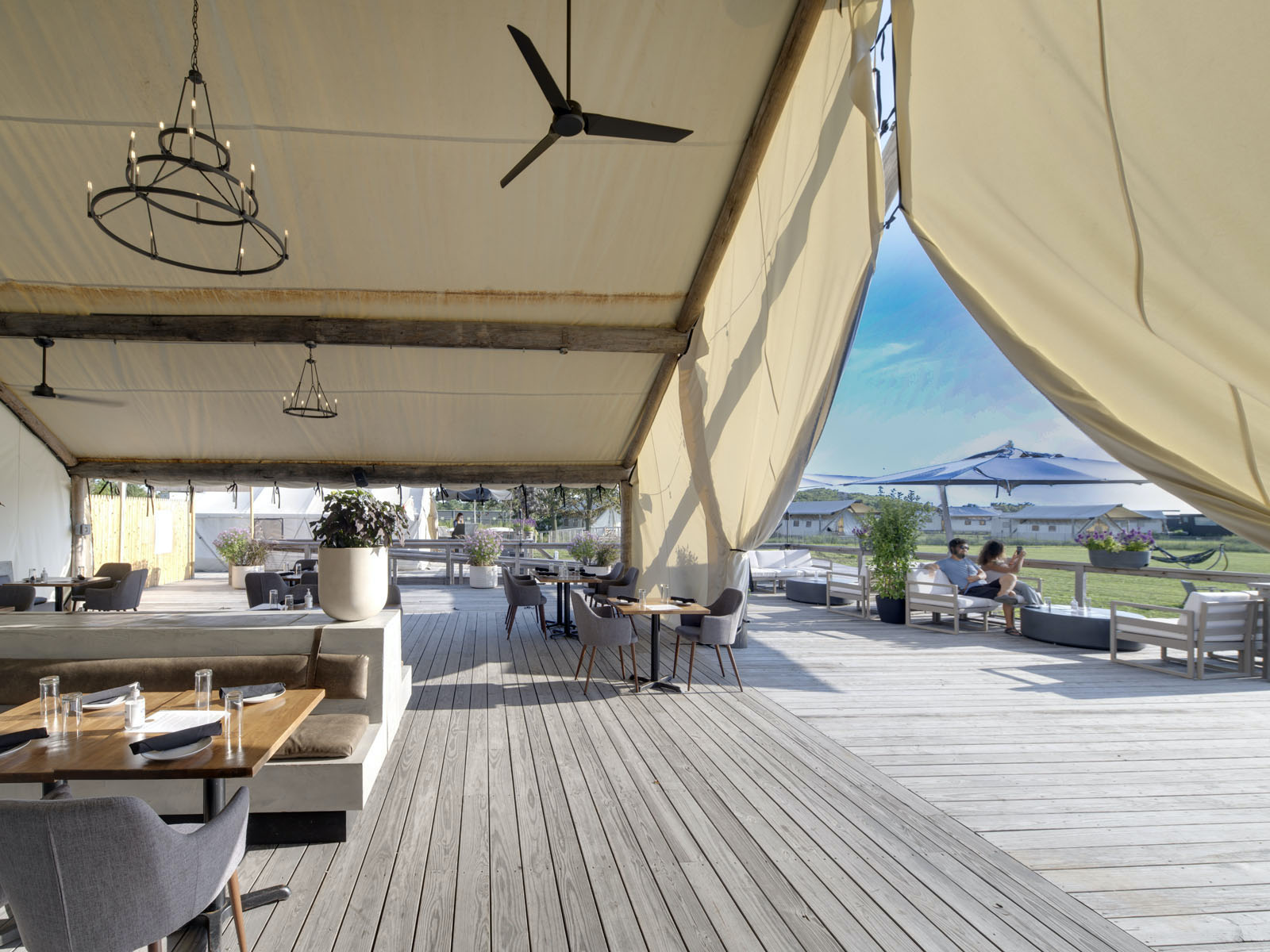 Outlook Tent Interior