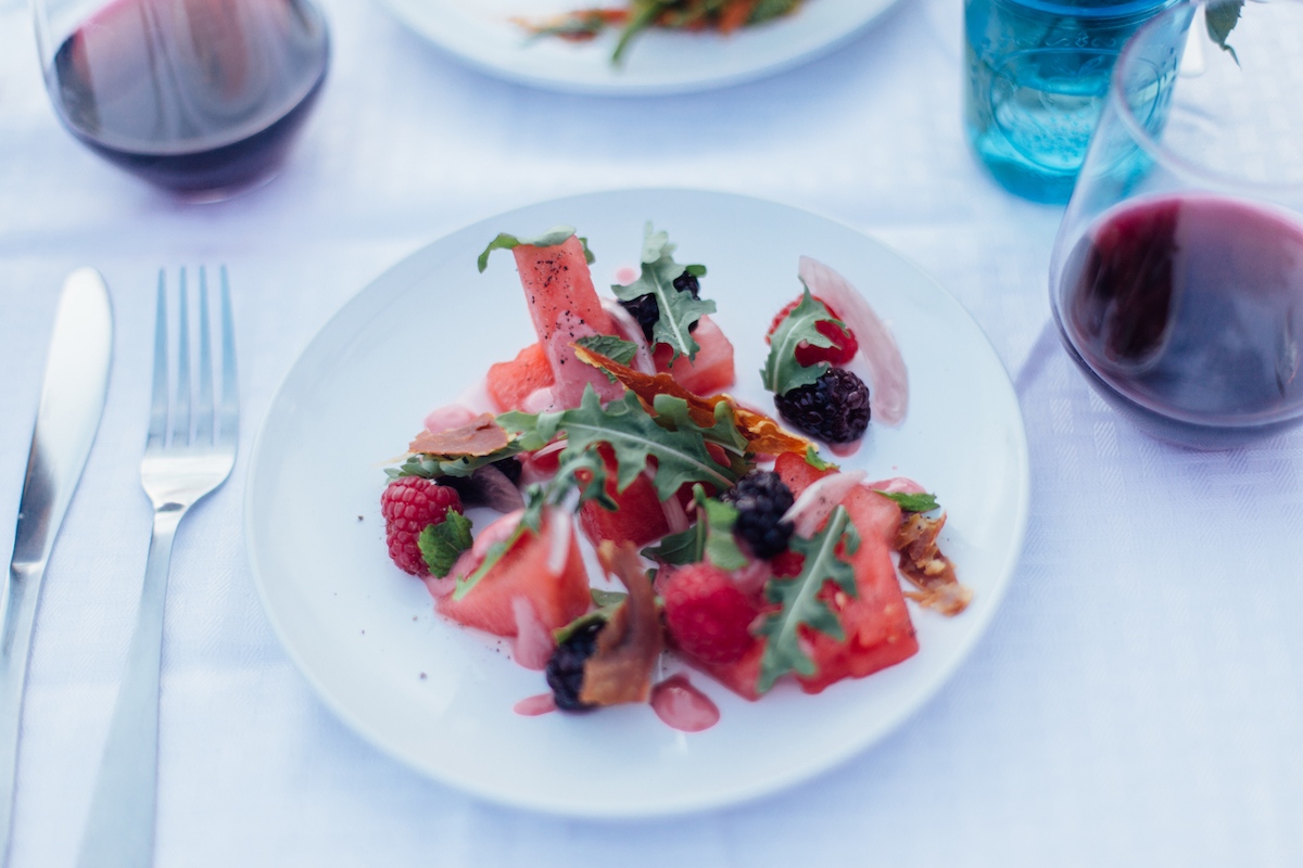Watermelon salad