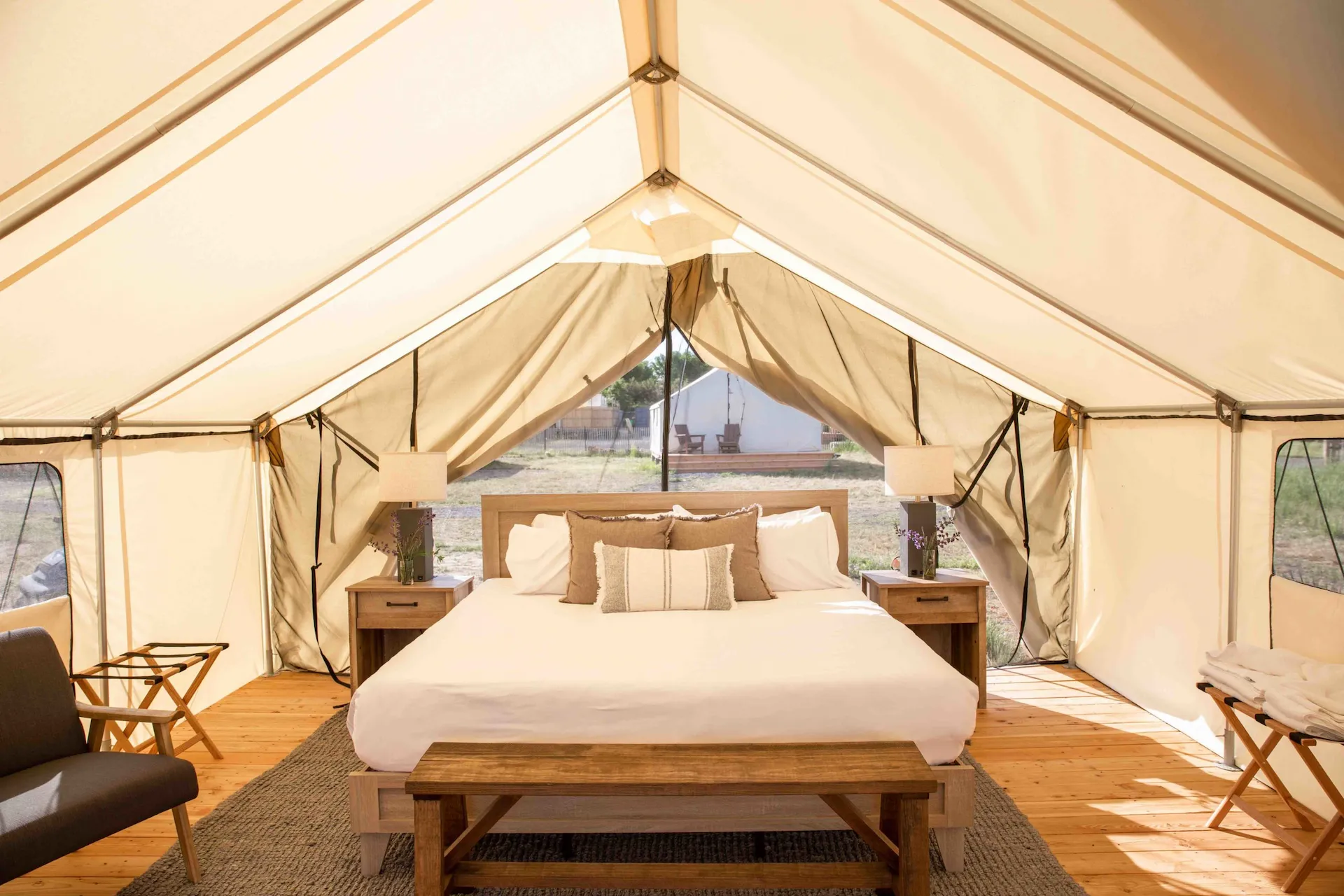 Outlook Tent Interior